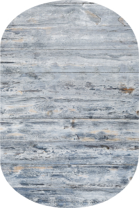 Ahşap Eskitme Desenli 2'li Banyo Paspası (50x60 cm - 60x100 cm) - 2