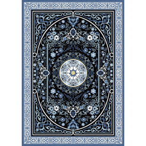 Antik Osmanlı Desenli Dijital Baskılı Halı - 2