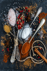 Baharat Desenli Dijital Baskılı Halı - 2