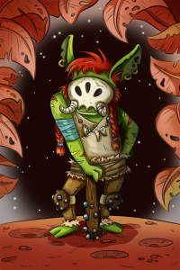 Canavar Ninja Dijital Baskılı Halı - 2