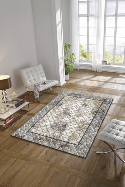 Dijital Baskılı Dekoratif Desenli Makinada Yıkanabilir Salon ve Yolluk Halısı - resmiro