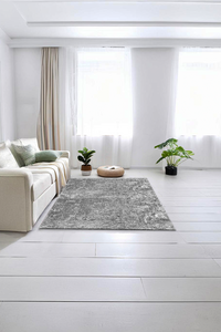 Dijital Baskılı Eskitme Desenli Makinada Yıkanabilir Salon ve Yolluk Halısı - resmiro