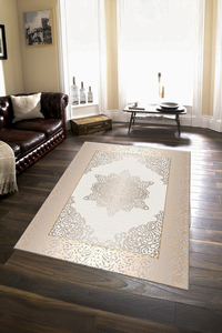 Dijital Baskılı Motif Desenli Makinada Yıkanabilir Salon ve Yolluk Halısı_Kopya(1) - 1