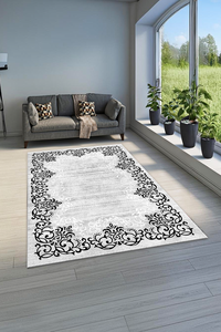 Dijital Baskılı Motif Desenli Makinada Yıkanabilir Salon ve Yolluk Halısı - 1
