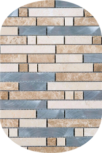 Duvar Tasarımlı 2'li Banyo Paspası (50x60 cm - 60x100 cm) - 2