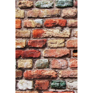 Duvar Taşı Desenli Dijital Baskılı Halı - 2