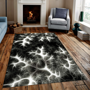 Efekt Desenli Dijital Baskılı Halı - 1