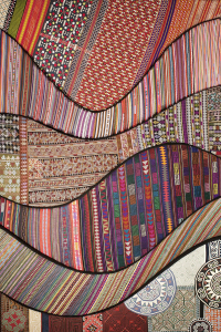 Etnik Geometrik Soft Renkler Dijital Baskılı Halı - 2