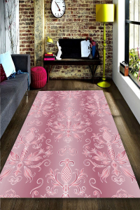 Geometrik Baroklar Dijital Baskılı Halı - 1