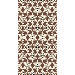 Geometrik Kristal Desenli Dijital Baskılı Halı - 2
