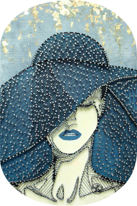 Havalı Portre Desenli 2'li Banyo Paspası (50x60 cm - 60x100 cm) - 2