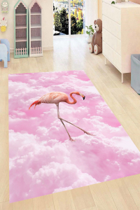 Hayal Flamingo Dijital Baskılı Halı - 1