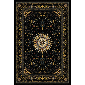 Karışık Çiçek Desenli Dijital Baskılı Halı - 2