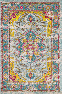 Kilim Motifli Dijital Baskılı Halı - 2