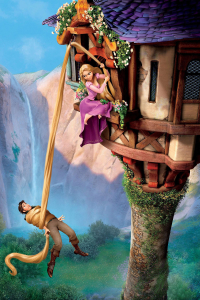 Kızgın Rapunzel Dijital Baskılı Halı - 2