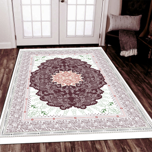 Klasik Dantel Desenli Dijital Baskılı Halı - 1