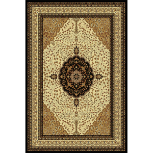 Klasik Osmanlı Motifli Dijital Baskılı Halı - 3