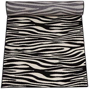 Klasik Zebra Desenli Dijital Baskılı Halı - 2