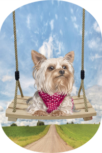 Köpek Tasarımlı 2'li Banyo Paspası (50x60 cm - 60x100 cm) - 2