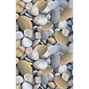 Kumsal Taşı Desenli Dijital Baskılı Halı - 2