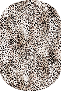 Leopar Desenli 2'li Banyo Paspası (50x60 cm - 60x100 cm) - Thumbnail