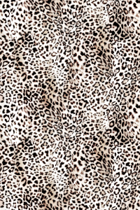 Leopar Desenli Dijital Baskılı Halı - 2