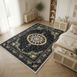 Makinede Yıkanabilir Kaymaz Taban Leke Tutmaz Salon ve Yolluk Halısı - 3