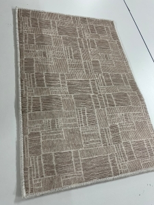 Makinede Yıkanabilir Kaymaz Taban Leke Tutmaz Salon ve Yolluk Halısı - 6