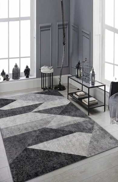 Makinede Yıkanabilir Kaymaz Taban Leke Tutmaz Salon ve Yolluk Halısı - resmiro