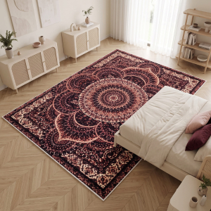 Makinede Yıkanabilir Kaymaz Taban Leke Tutmaz Salon ve Yolluk Halısı - 3