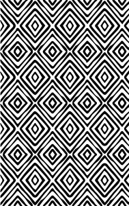 Makinede Yıkanabilir Kaymaz Taban Leke Tutmaz Geometrik Desenli Salon ve Yolluk Halısı - 2