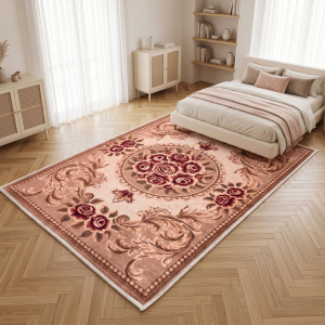 Makinede Yıkanabilir Kaymaz Taban Leke Tutmaz Salon ve Yolluk Halısı - 4