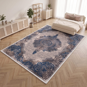 Makinede Yıkanabilir Kaymaz Taban Leke Tutmaz Salon ve Yolluk Halısı - 3