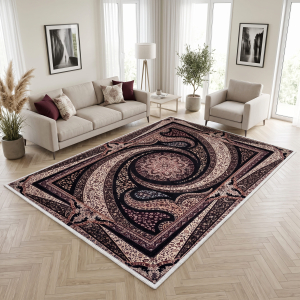 Makinede Yıkanabilir Kaymaz Taban Leke Tutmaz Salon ve Yolluk Halısı - 3