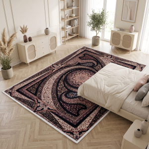 Makinede Yıkanabilir Kaymaz Taban Leke Tutmaz Salon ve Yolluk Halısı - 5