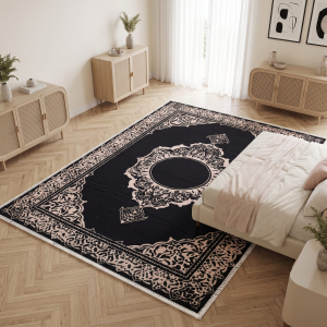 Makinede Yıkanabilir Kaymaz Taban Leke Tutmaz Salon ve Yolluk Halısı - 3