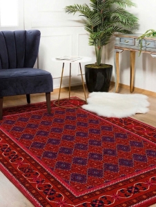 Makinede Yıkanabilir Kaymaz Taban Leke Tutmaz Salon ve Yolluk Halısı - 2
