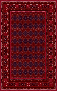 Makinede Yıkanabilir Kaymaz Taban Leke Tutmaz Salon ve Yolluk Halısı - 3