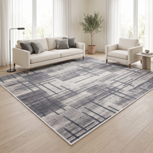 Makinede Yıkanabilir Kaymaz Taban Leke Tutmaz Salon ve Yolluk Halısı - 2