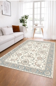 Makinede Yıkanabilir Kaymaz Taban Leke Tutmaz Salon ve Yolluk Halısı - 2