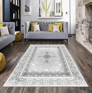 Makinede Yıkanabilir Kaymaz Taban Leke Tutmaz Salon ve Yolluk Halısı - 1