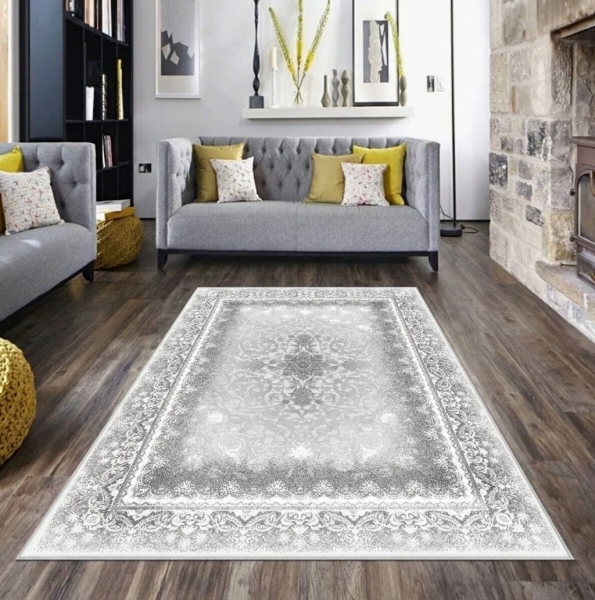 Makinede Yıkanabilir Kaymaz Taban Leke Tutmaz Salon ve Yolluk Halısı - resmiro
