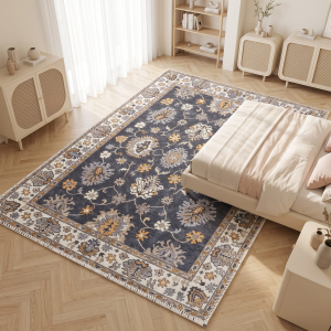 Makinede Yıkanabilir Kaymaz Taban Leke Tutmaz Salon ve Yolluk Halısı - 3