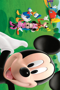 Mickey Family Dijital Baskılı Halı - Thumbnail