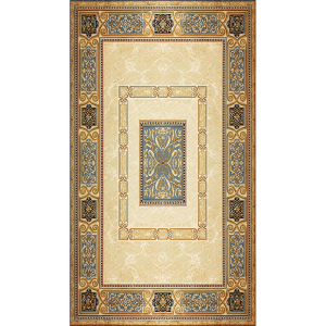 Modern Aranjman Desenli Dijital Baskılı Halı - 2