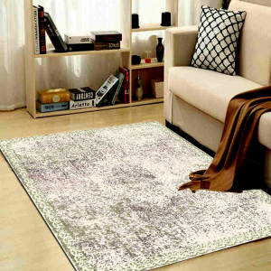 Modern Eskitme Desenli Dijital Baskılı Halı - 1