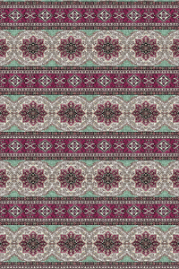 Modern Kilim Desenli Dijital Baskılı Halı - Thumbnail