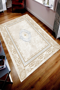 Modern Motif Desenli Dijital Baskılı Halı - 1