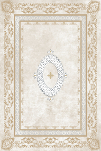 Modern Motif Desenli Dijital Baskılı Halı - 2