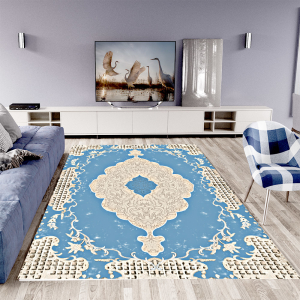 Modern Mozaik Desenli Dijital Baskılı Halı - 1